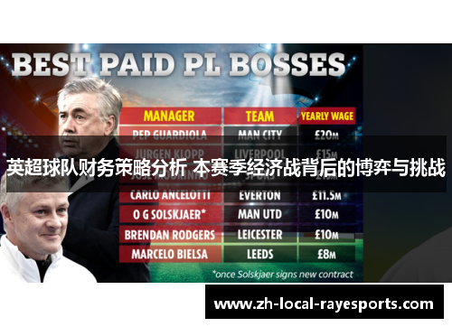 英超球队财务策略分析 本赛季经济战背后的博弈与挑战